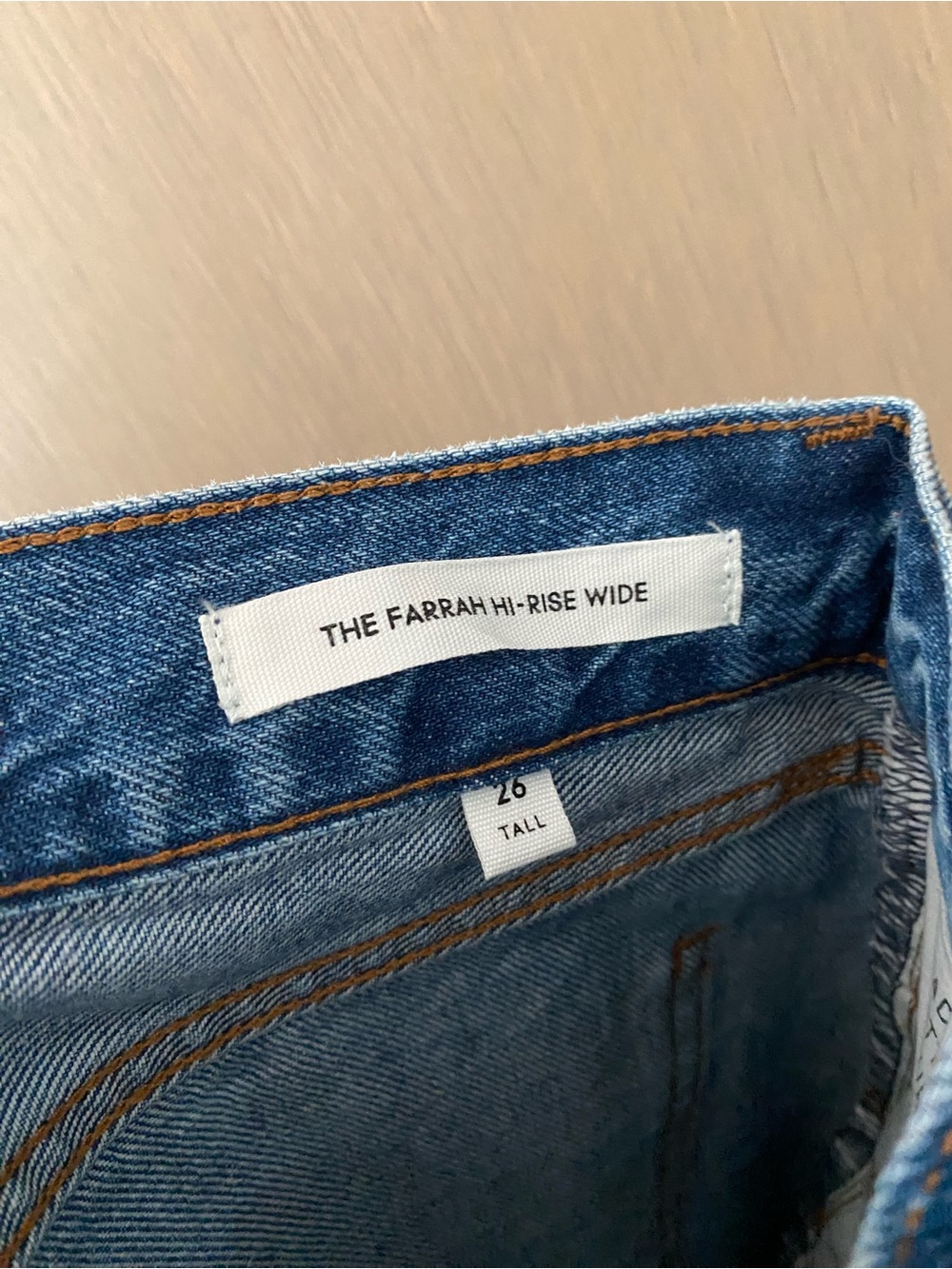 Aritzia Denim Forum The Farrah Hi Rise Wide Jean - Picture 7 of 9